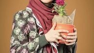 گلدان زیبای نازنین بیاتی + عکس
