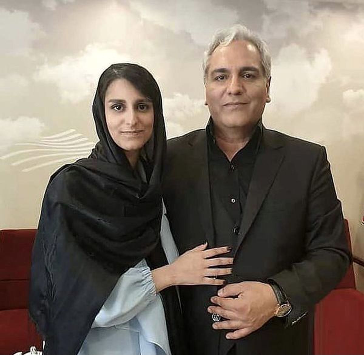 مهران مدیری در کنار دخترش+عکس