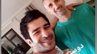یوسف تیموری و پسر خاله اش + عکس