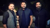 احسان‌خواجه امیری و دوستان خواننده اش + عکس