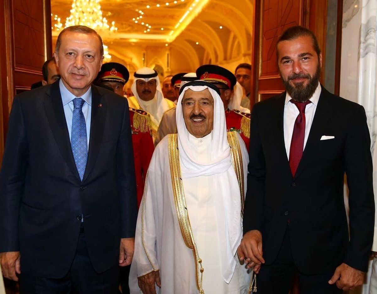 بررسی تحولات منطقه در دیدار اردوغان با امیر کویت
