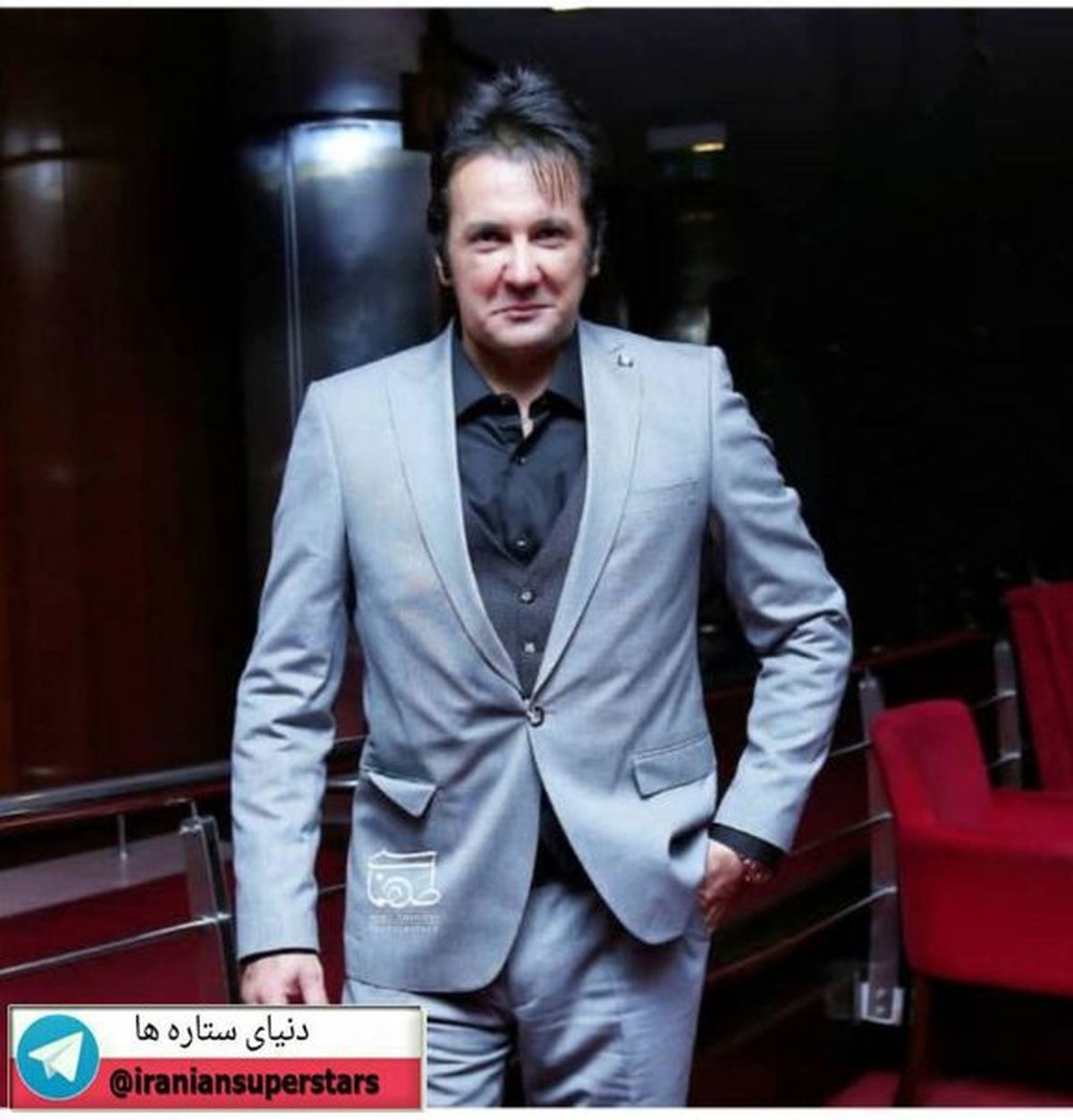 تیپ رسمی حسام نواب صفوی + عکس