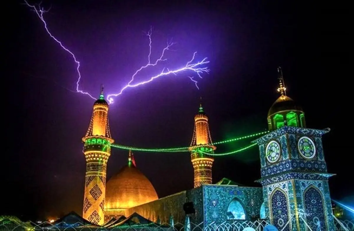 رعد و برق در بینالحرمین