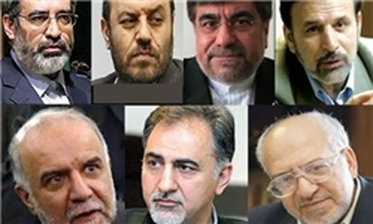 همه مردان پیشنهادی رئیس‌جمهور یازدهم