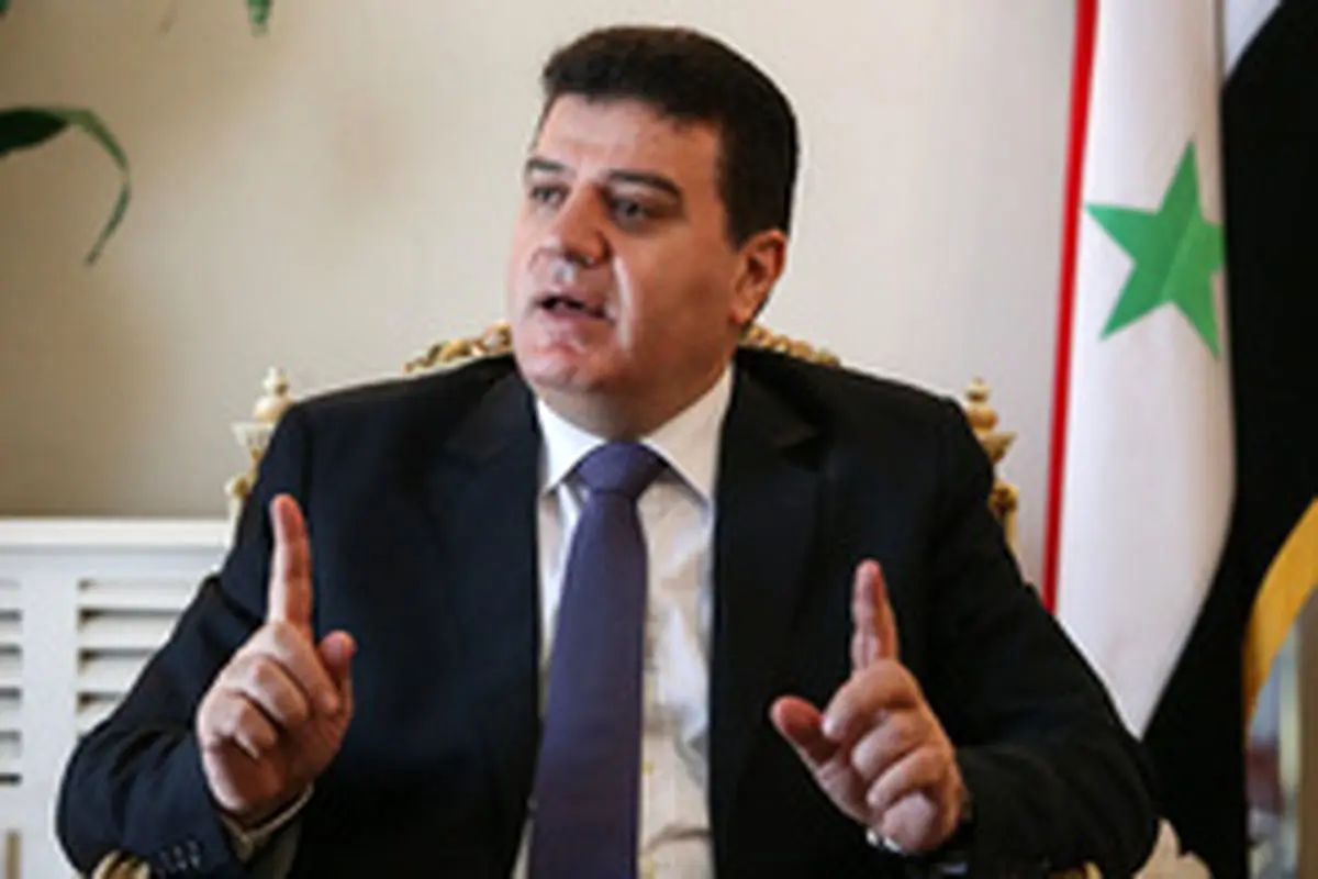 شرکت نخست‌وزیر سوریه در مراسم تحلیف روحانی