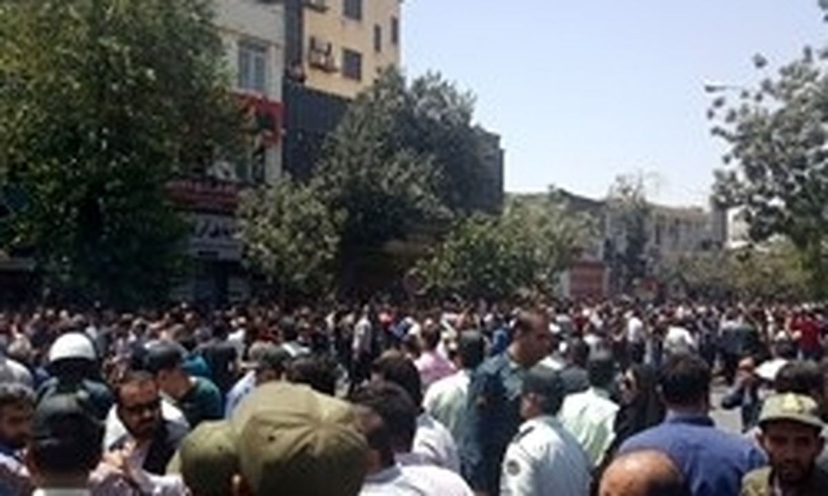 جزییاتی از تجمع امروز شیرازی‌ها 