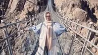 سفر خانم بازیگر به ارومیه + عکس