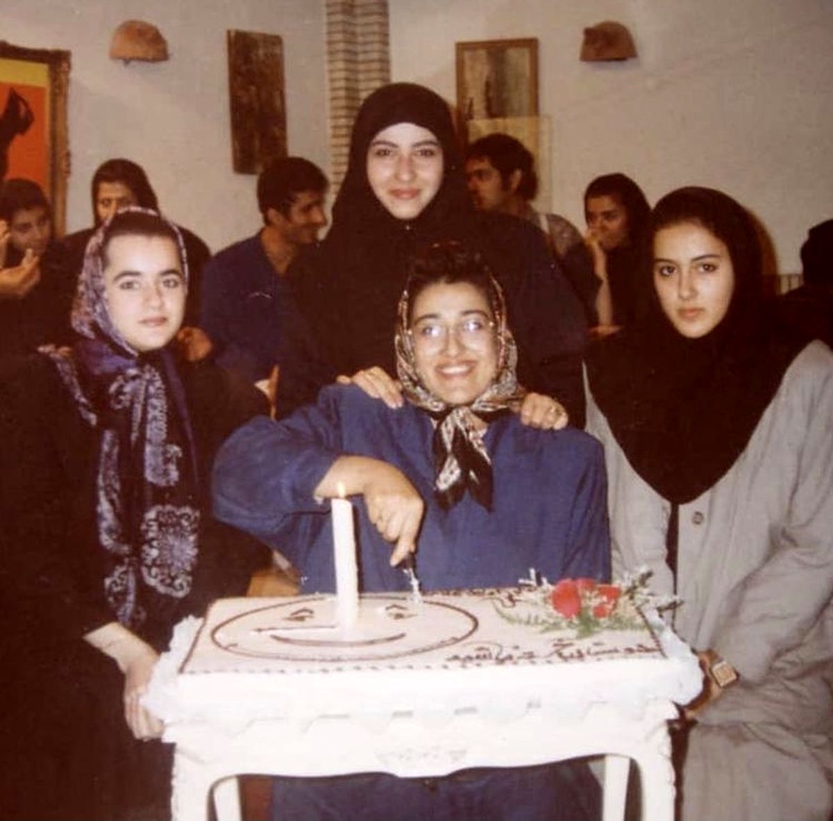 فاطمه هاشمی وقتی خیلی جوان بوده + عکس