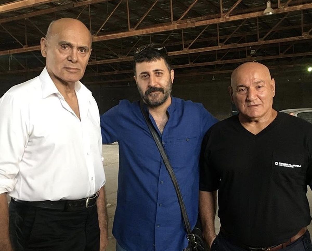 هومن حاجی عبداللهی و دوستان پیشکسوتش + عکس