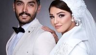 تیپ جذاب سیما خضرآبادی در لباس عروس