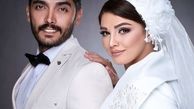 تیپ جذاب سیما خضرآبادی در لباس عروس