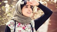 الهه حصاری با شالی زیبا