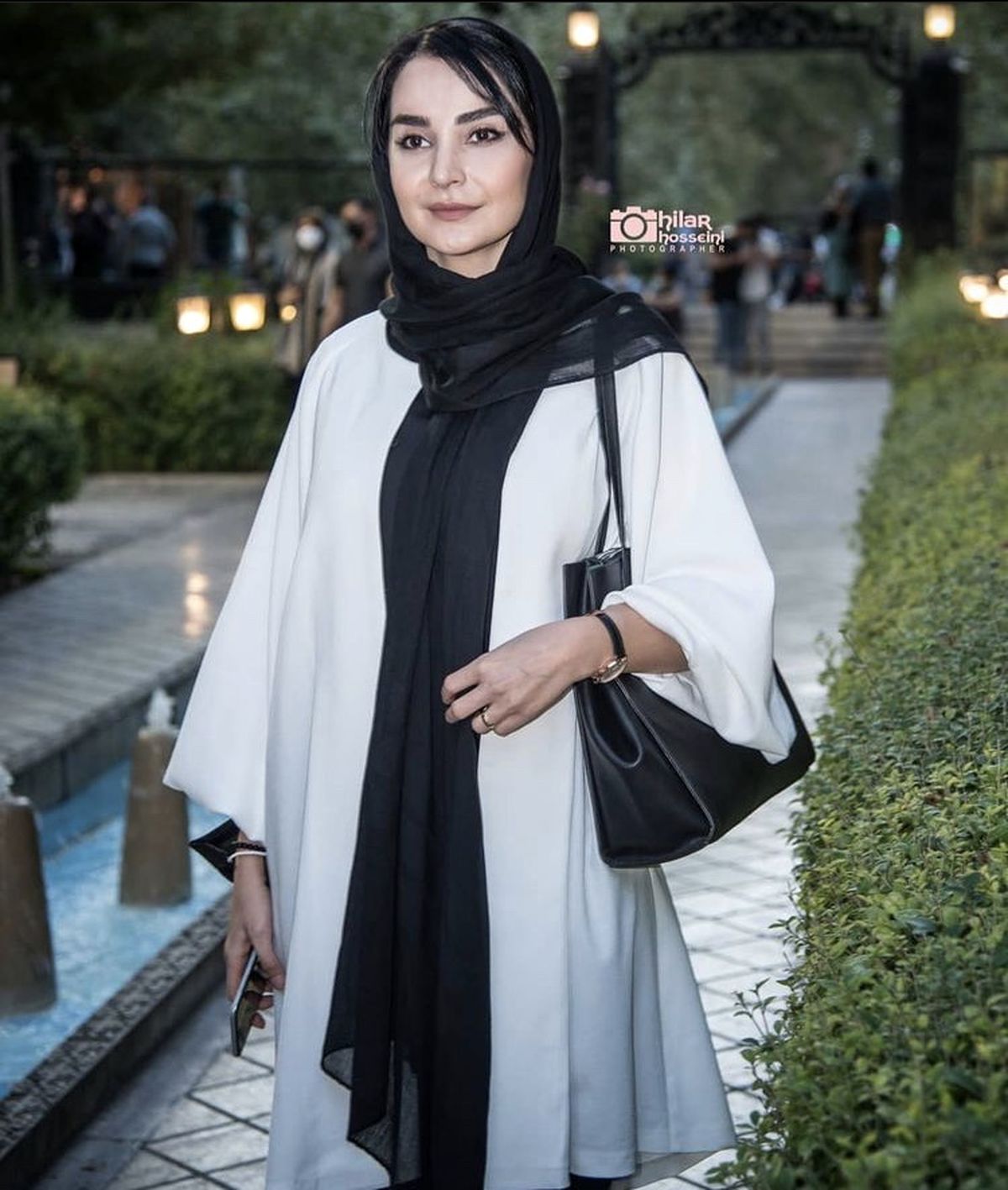 تیپ ساده مهدیه نساج + عکس