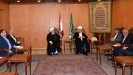 دیدار سفیر جدید ایران در لبنان با رئیس مجلس اعلای لبنان