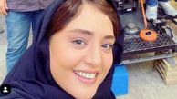 سلفی نرگس محمدی در پشت صحنه + عکس