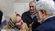فریادهای مادر یکی از دانشجویان حادثه دیده در بیمارستان 