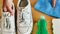 10 روش تمیز کردن کفش سفید پارچه ای و چرم و جیر