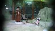 حضور رهبر انقلاب در مرقد مطهر امام راحل و گلزار شهدا