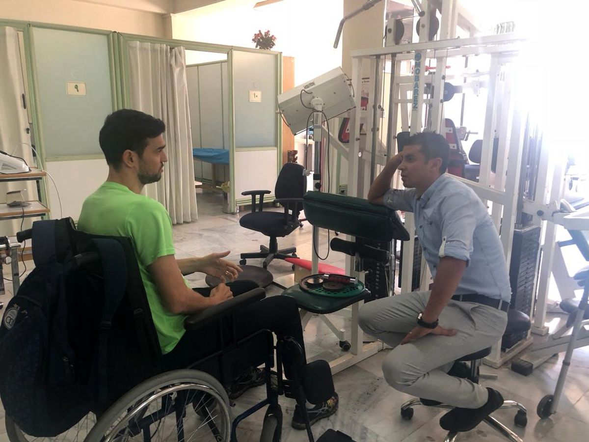 دیدار کاپیتان سابق استقلال با پادووانی+عکس