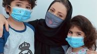 شیلا خداداد و‌فرزندانش در پویش ماسک بزنیم + عکس