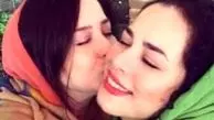 بوسه مهراوه شریفی نیا + عکس