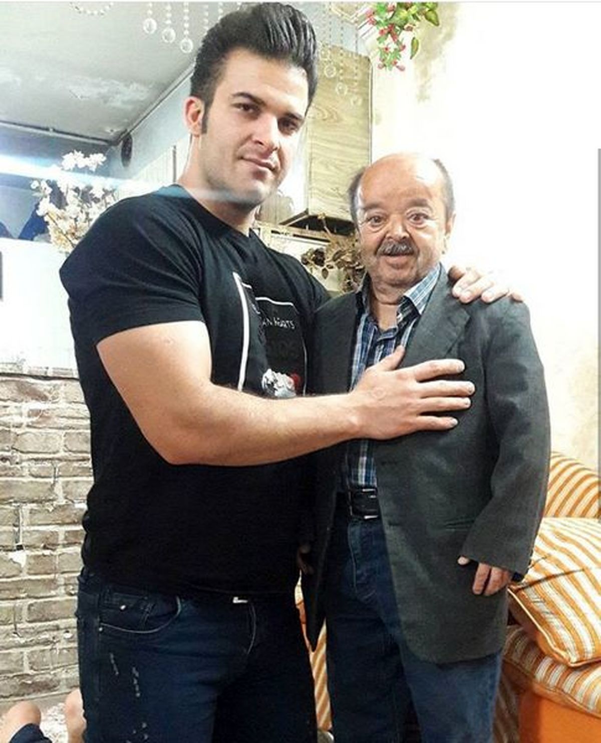 پسر رشید مرد کوچک سینمای ایران + عکس