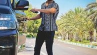 ماشین لاکچری سینا مهراد + عکس