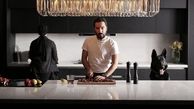 نوید محمدزاده در نمایی از قورباغه + عکس