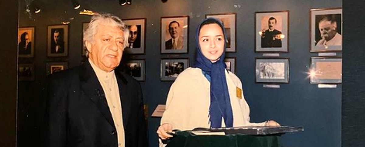 عکس زیرخاکی از ترانه علیدوستی در کنار بزرگترین عضو خانواده سینما