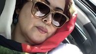 سلفی جدید کمند امیرسلیمانی در ماشین + عکس