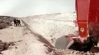 حفر خندق در اطراف کردستان