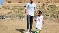 حرکت انسان دوستانه ستاره تیم ملی+عکس