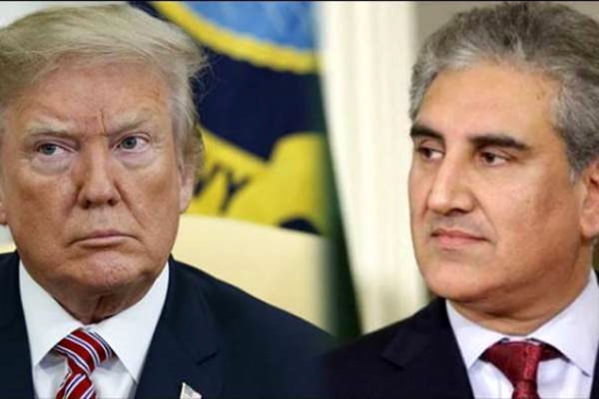 دیدار وزیر خارجه پاکستان با ترامپ