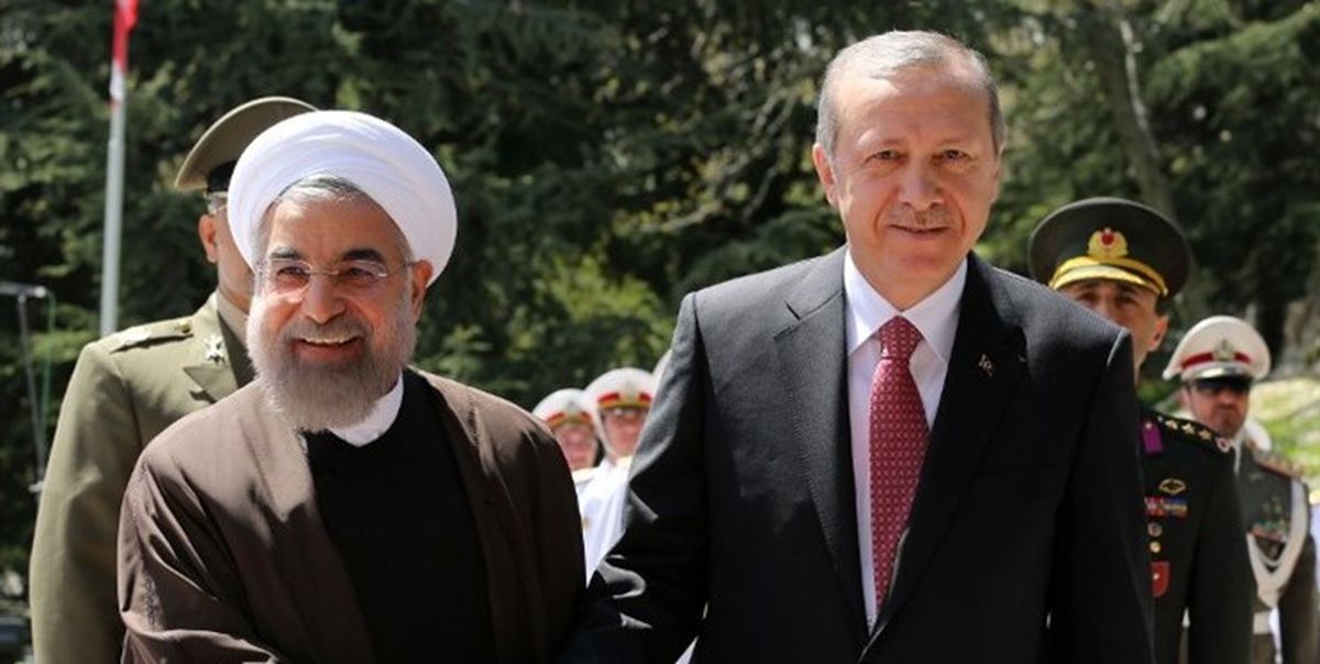 استقبال رسمی رئیس جمهور ترکیه از روحانی
