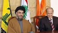 دیدار میشل عون با نصرالله