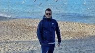 حال خوب سیاوش خیرابی در کنار دریا + عکس