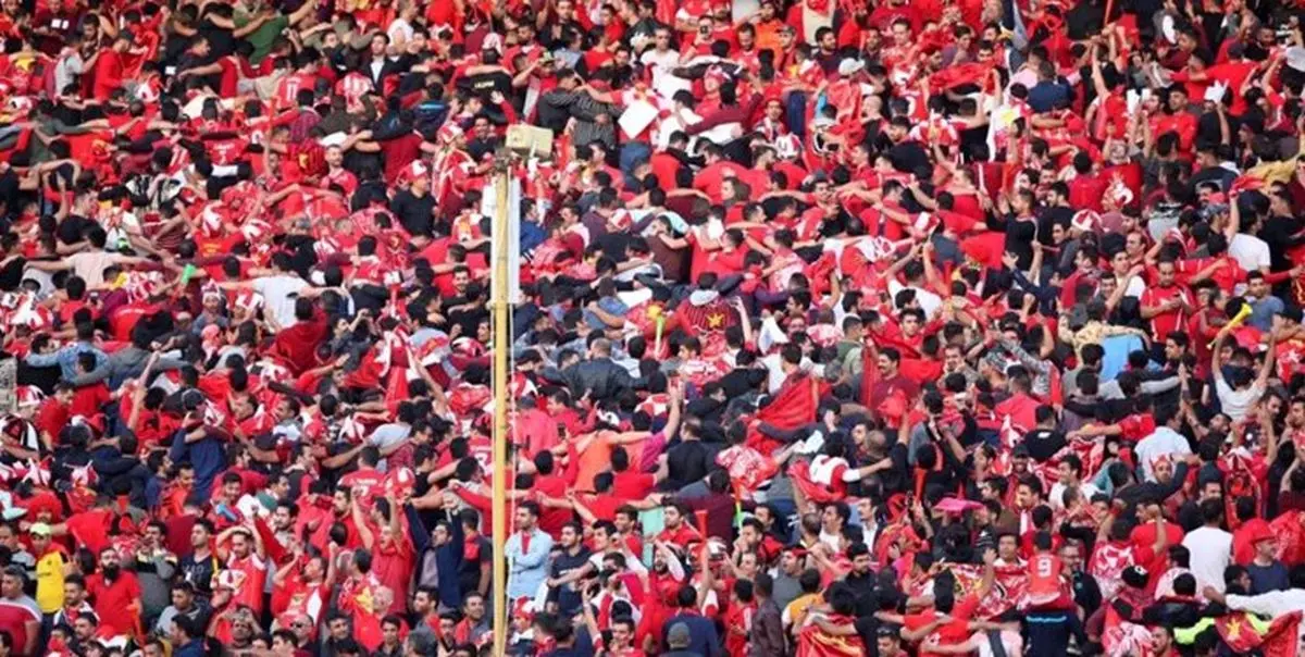 تصادف شدید هوادار پرسپولیس در اتوبان شهید باکری