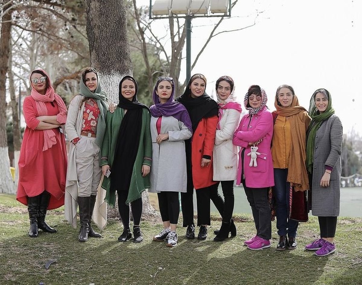 تیم‌ اسکواش بازیگران ‌معروف + عکس