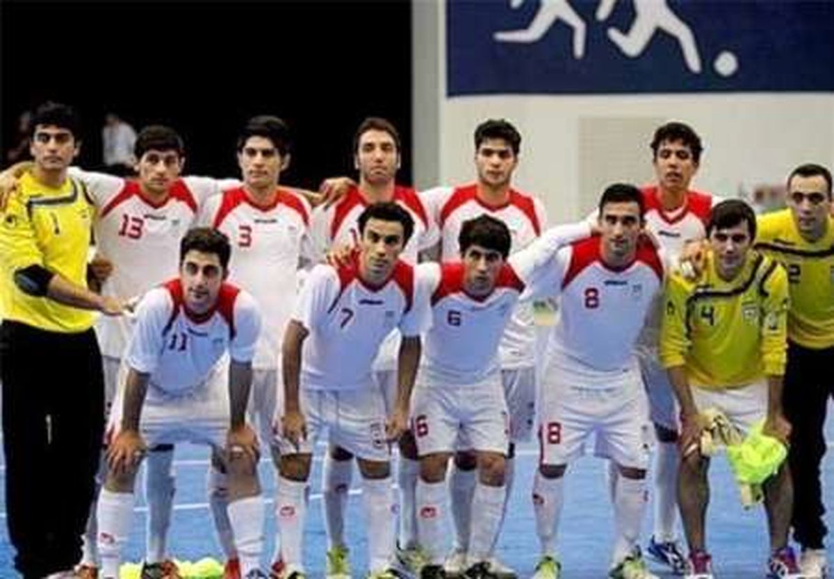 ایران همچنان ششمین تیم برتر فوتسال جهان در سال 2015