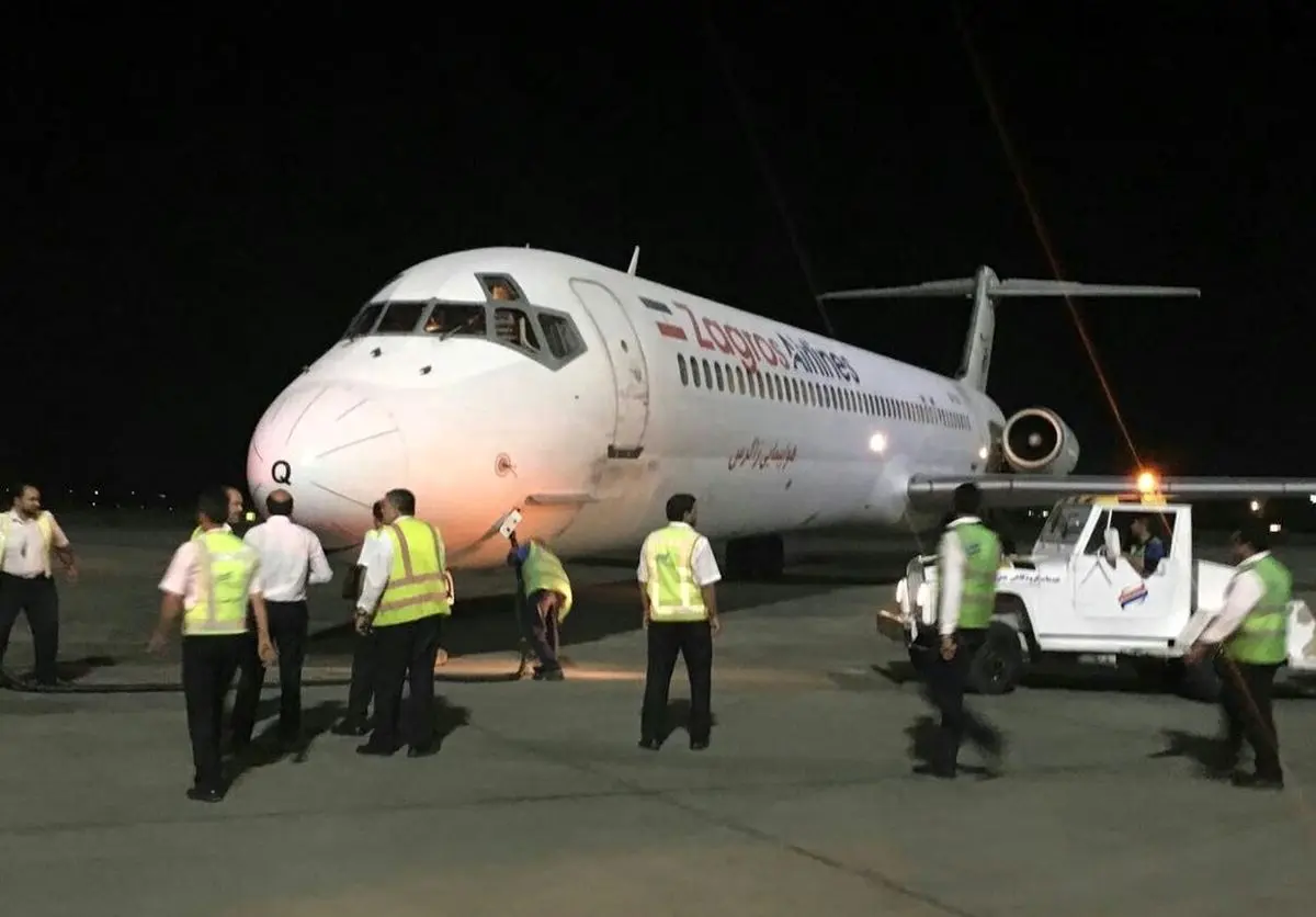 جزئیات از کار افتادن موتور هواپیمای پرواز مشهد - اهواز