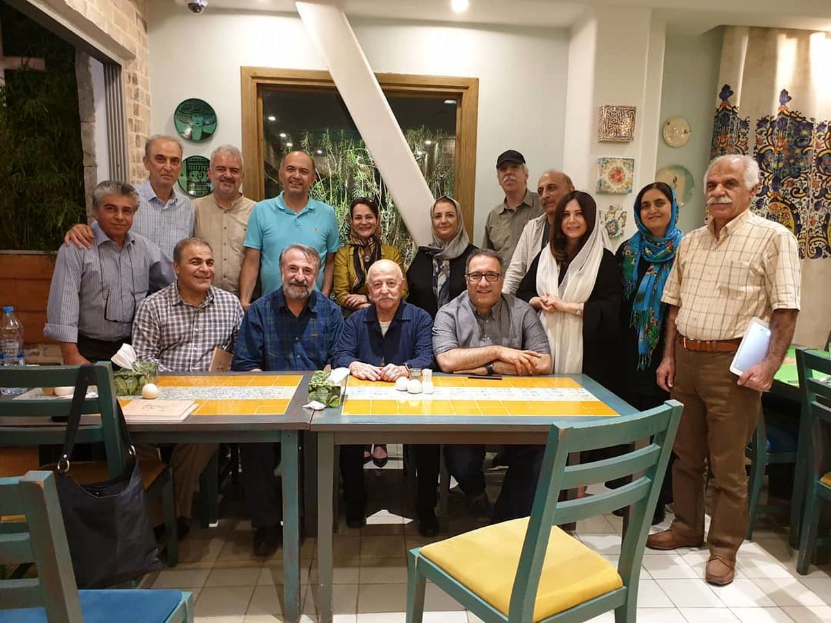 حضور مهران رجبی در جشن تولدی در دانشگاه تهران+عکس