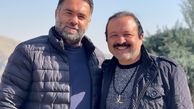رفیق و بچه محل قدیمی آقای بازیگر + عکس