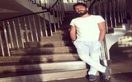 عباس غزالی در خانه لاکچریش + عکس