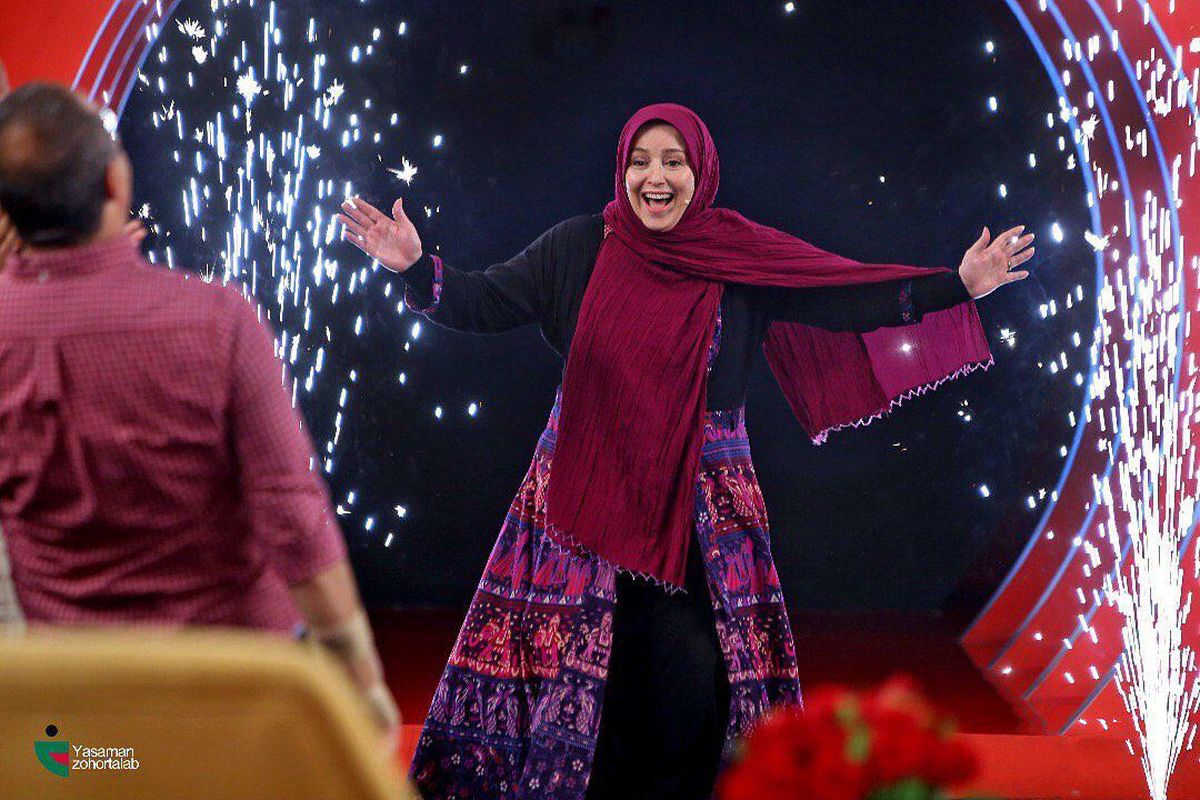 بازیگر زن سینما امشب مهمان خندوانه است +عکس