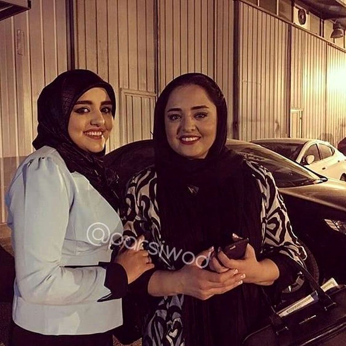 نرگس محمدی و بدلش + عکس