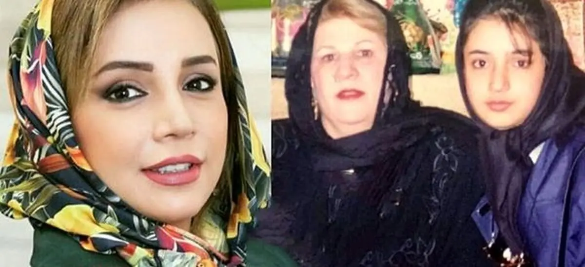 نوجوانی شبنم قلی خانی در کنار مادرش+عکس