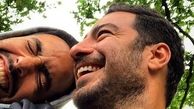خنده ها نوید محمدزاده و دوستش + عکس