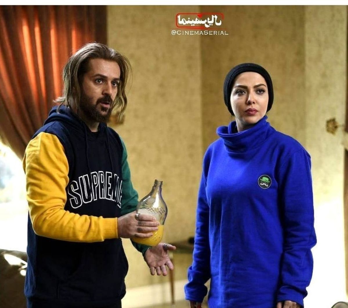 لیلا اوتادی و احمد مهرانفر در کاتیوشا+عکس