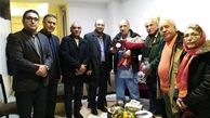 عیادت بازیگران ایرانی از بازیگر فرانسوی+عکس