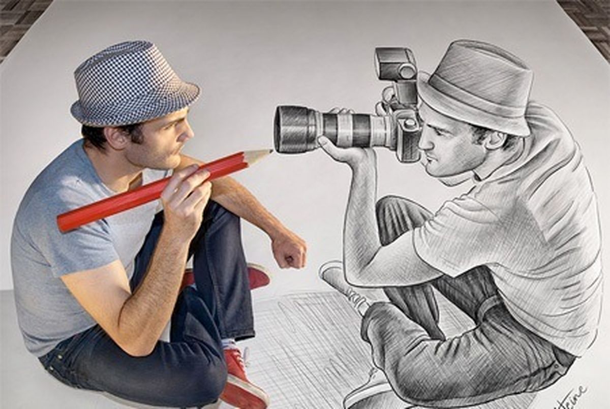 نقاشی‌های سه بعدی باورنکردنی+ عکس